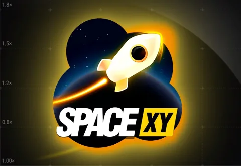 Space XY crash game met ruimteraket en cash-out bij Betzard