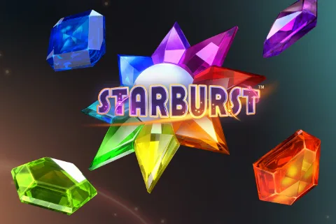 Starburst klassieke slot met edelstenen en expanding wilds bij Betzard